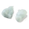 Natural Flower Amazonite Carved Figurines DJEW-L023-B11-2