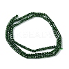 Synthetic Green Goldstone Beads Strands G-F748-P03-01-3