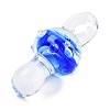 Transparent Handmade Lampwork Pendants LAMP-T021-14F-2