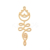201 Stainless Steel Big Pendants STAS-Z109-07G-1