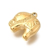 PVD Vacuum Plating 201 Stainless Steel Charms STAS-C111-18G-2