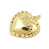 Real 18K Gold Plated Rack Plating Brass Pendants KK-Z074-46G-2