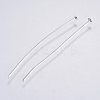 Tarnish Resistant 304 Stainless Steel Flat Head Pins STAS-F146-01P-40mm-1