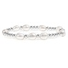 Temperament Magnet Gold Elastic Bracelet Baroque Imitation Pearl Multi layered Layered Bracelet Small and Popular Bracelet XU8635-2-1