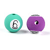 Handmade Polymer Clay Beads CLAY-T022-14M-2