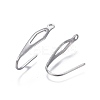 304 Stainless Steel Earring Hooks STAS-P236-23P-2