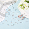32Pcs Brass Earring Hooks KK-SC0006-57S-3