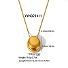 304 Stainless Steel Pendant Fashion Necklaces for Women Daily Wear KD2604-2-2