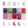 10 Colors Transparent Glass Beads GLAA-CJ0001-32-1