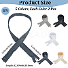10Pcs 5 Colors Garment Accessories FIND-CY0001-42B-2