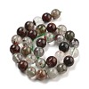 Natural Four Seasons Lodolite Quartz Beads Strands G-Z063-A02-01-3