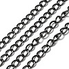 Aluminium Twisted Curb Chains CHA-YW0001-07B-3