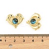 Brass Enamel Pendants KK-I477-03G-3