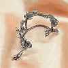 316 Surgical Stainless Flower Cuff Earrings EJEW-C160-05B-4