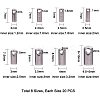304 Stainless Steel Cord Ends STAS-UN0001-24P-2