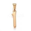 304 Stainless Steel Pendants STAS-L210-05H-G-1