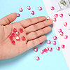 100Pcs Eco-Friendly Transparent Acrylic Beads TACR-YW0001-07B-8