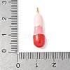 Brass Enamel Pendants KK-E093-03G-I-02-3
