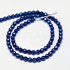 Electroplate Non-magnetic Synthetic Hematite Beads Strands G-J169B-4mm-03-2