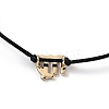 Adjustable Polyester Cord Slider Bracelets LS-BJEW-H540-A02-G-2