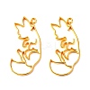 Alloy Open Back Bezel Big Pendants PALLOY-WH0081-06-1