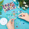 5 Strands Handmade Polymer Clay Beads Strands CLAY-NB0001-46-4