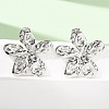 Valentine's Day 304 Stainless Steel Stud Earrings EJEW-C184-01A-P-2