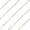 Brass Coated Iron Flat Cable Chains CH-TAC0007-01S-3