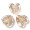 Heart Handmade Lampwork Beads LAMP-U003-01M-1