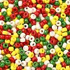 4 Colors 8/0 Christmas MIYUKI Round Rocailles Seed Beads SEED-X0058-15-2
