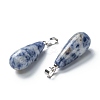 Natural Blue Spot Jasper Pendants G-F707-13-3