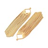 Brass Tassel Big Pendants KK-F898-22D-G-2