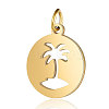 201 Stainless Steel Pendants STAS-S105-T550D-2-1