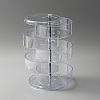5-Layer Rotating Plastic Jewelry Storage Boxes AJEW-WH0258-621C-2
