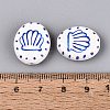 Handmade Porcelain Beads PORC-Q005-12E-3