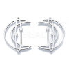 Non-Tarnish 201 Stainless Steel Filigree Joiners Links LS-STAS-N090-LA960-1-1