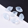 Imitation Jade Glass Pendants GLAA-L027-F03-1