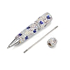 Polymer Clay Rhinestones Ball-Point Pen OFST-D300-04P-D-3