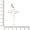 304 Stainless Steel Pendants STAS-P441-03P-3