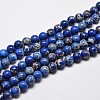 Natural Imperial Jasper Beads Strands X-G-I122-8mm-06-1