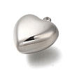 Anti-Tarnish 304 Stainless Steel Pendants STAS-H225-02A-P-2
