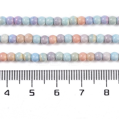 Natural Rainbow Alashan Agate Beads Strands X-G-G806-04-4mm-01-1