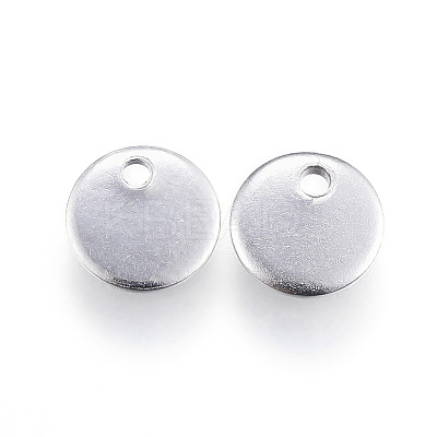 Tarnish Resistant 304 Stainless Steel Charms STAS-G124-27P-4mm-1