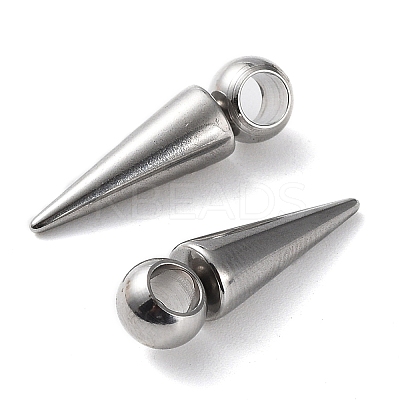 Non-Tarnish 201 Stainless Steel Pendants STAS-M323-28P-1-1