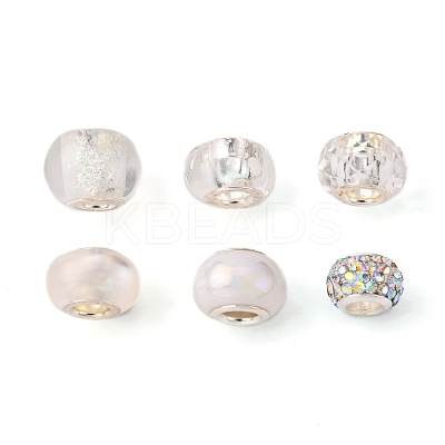 18Pcs 6 Style DIY Beads Bracelets Making Kit DIY-FS0002-67-1