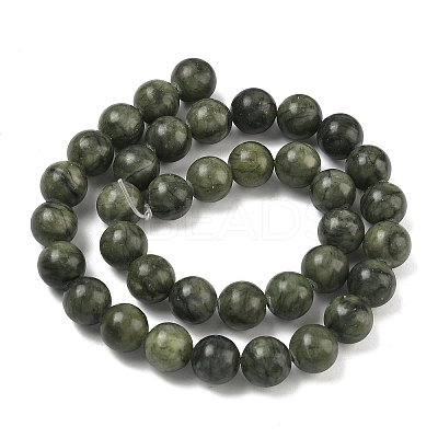 Natural Chinese Jade Beads Strands G-F363-10mm-1