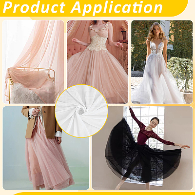 Polyester Stretch Fabric DIY-WH0110-05C-1
