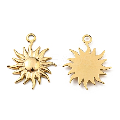 304 Stainless Steel Pendants STAS-R124-05G-1