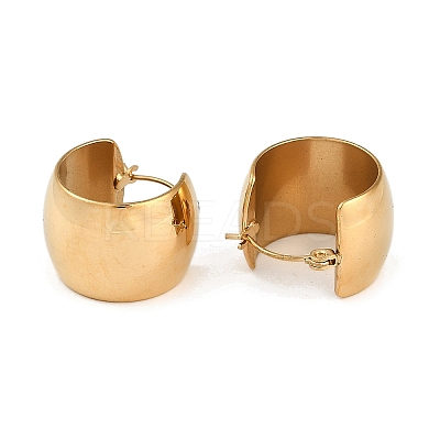 304 Stainless Steel Hoop Earrings EJEW-D282-03G-01-1