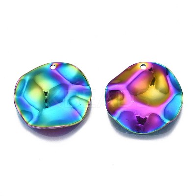 201 Stainless Steel Pendants STAS-S119-066-1